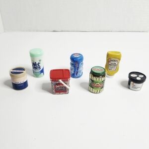 Miniature Food and Household Items Set